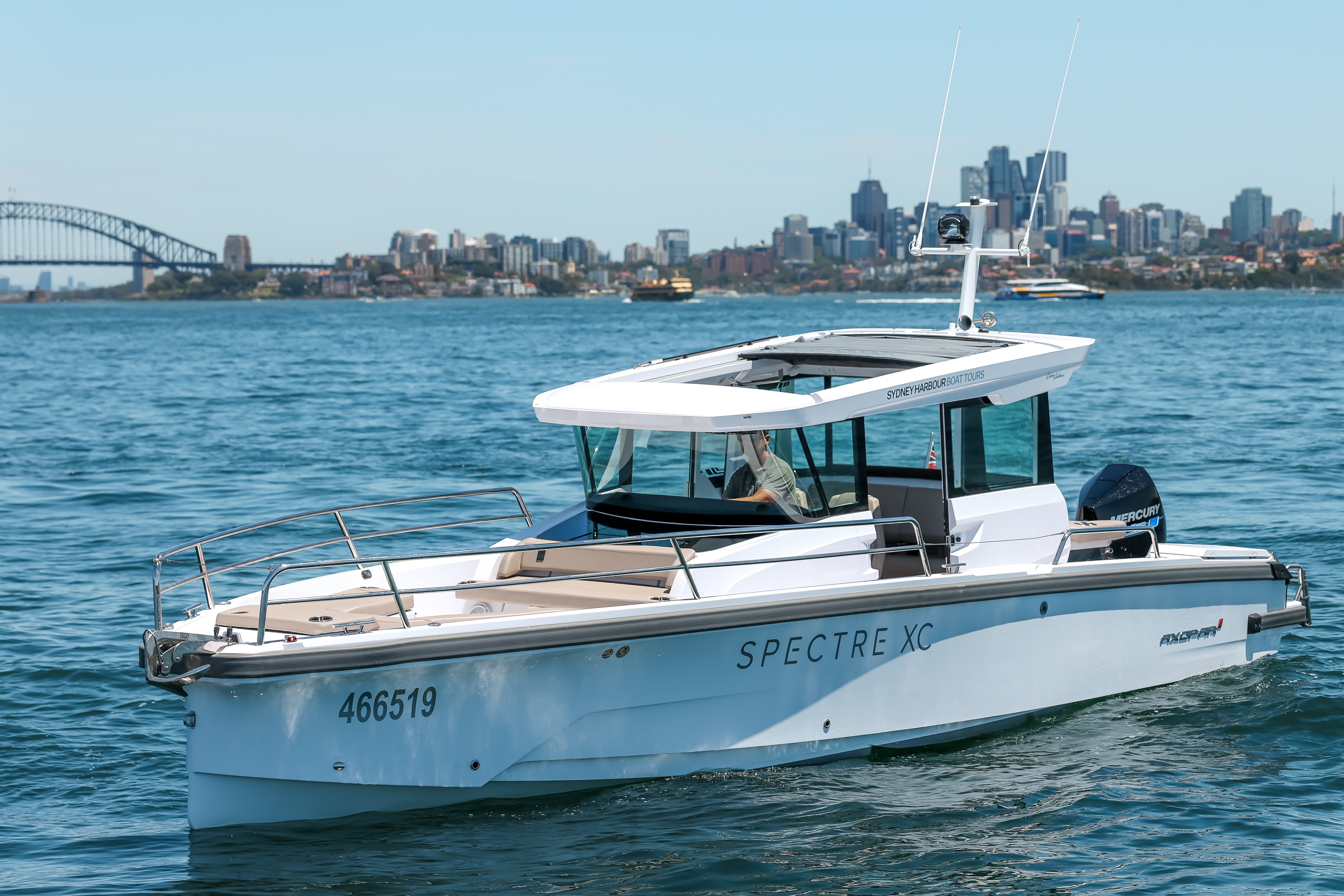 Spectre XC Luxury Yacht Sydney