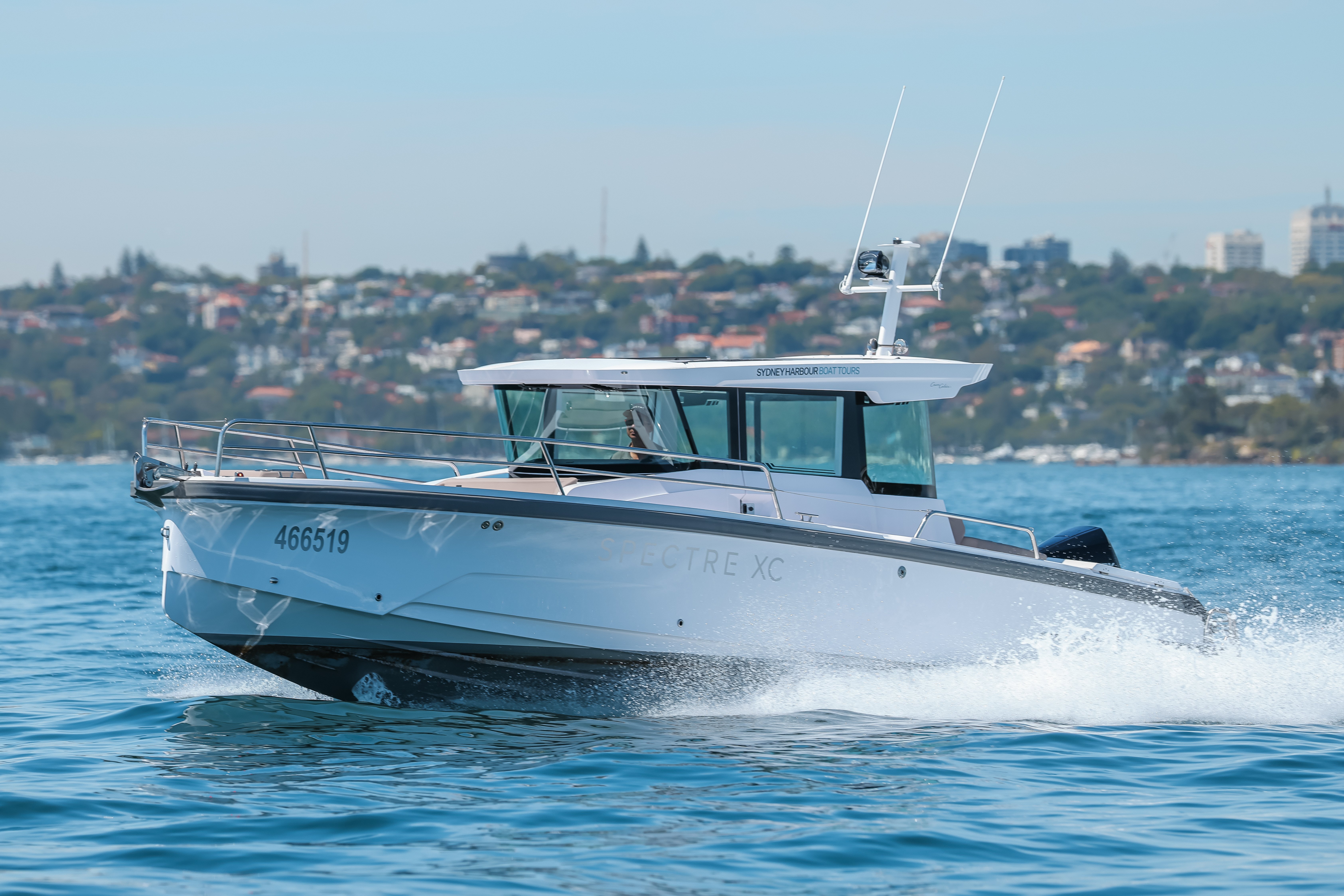 Spectre XC Luxury Yacht Sydney