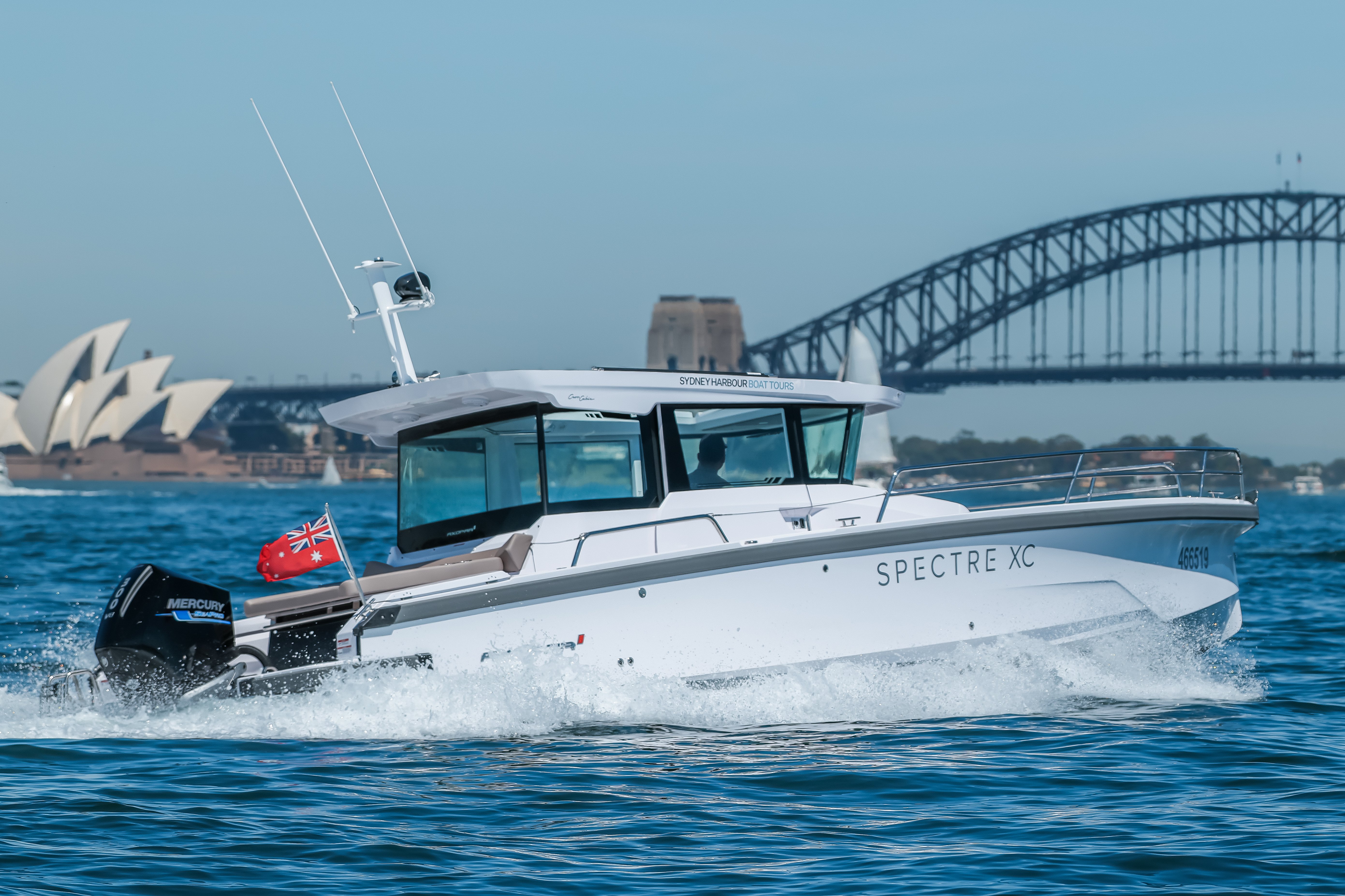 Spectre XC Luxury Yacht Sydney