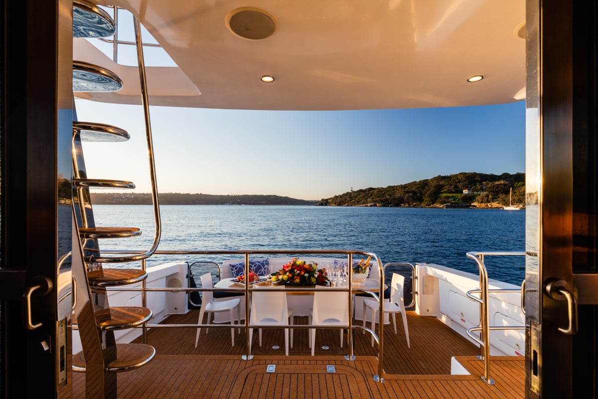 State Of The Art Luxury Yacht Hire Sydney