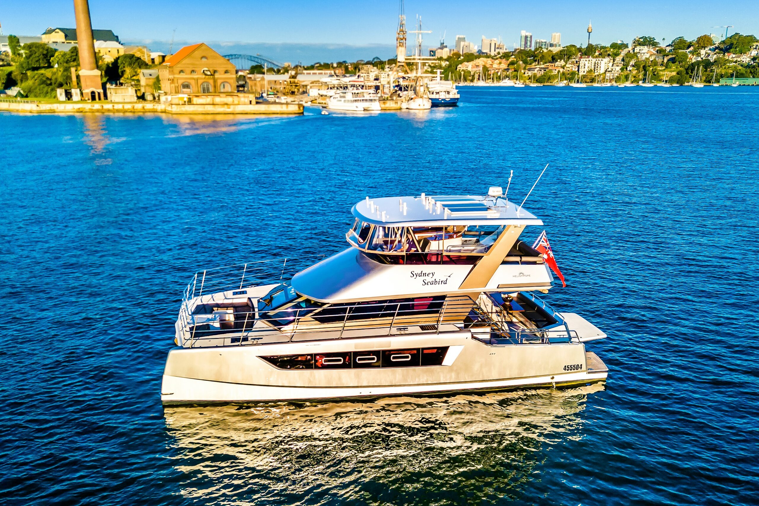 Sydney Seabird Luxury Catamaran Hire Sydney