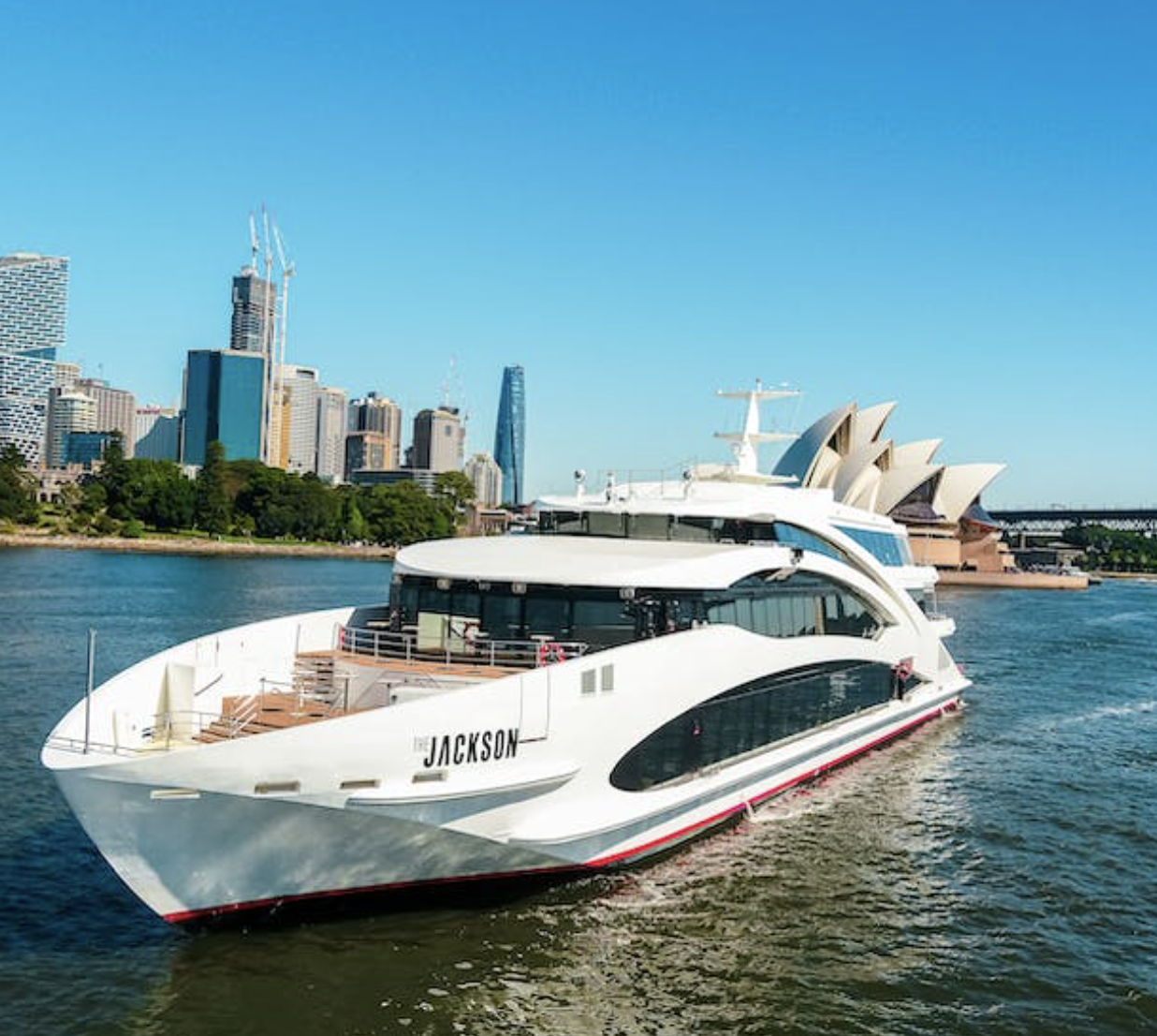 The Jackson luxury function boat Sydney