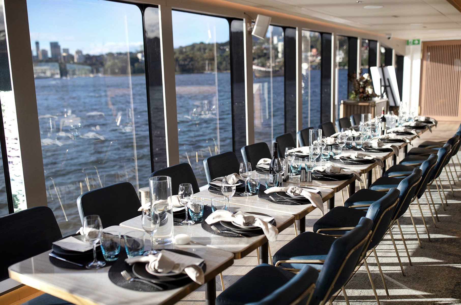 The Jackson luxury function boat Sydney