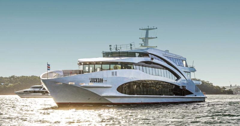 The Jackson luxury function boat Sydney