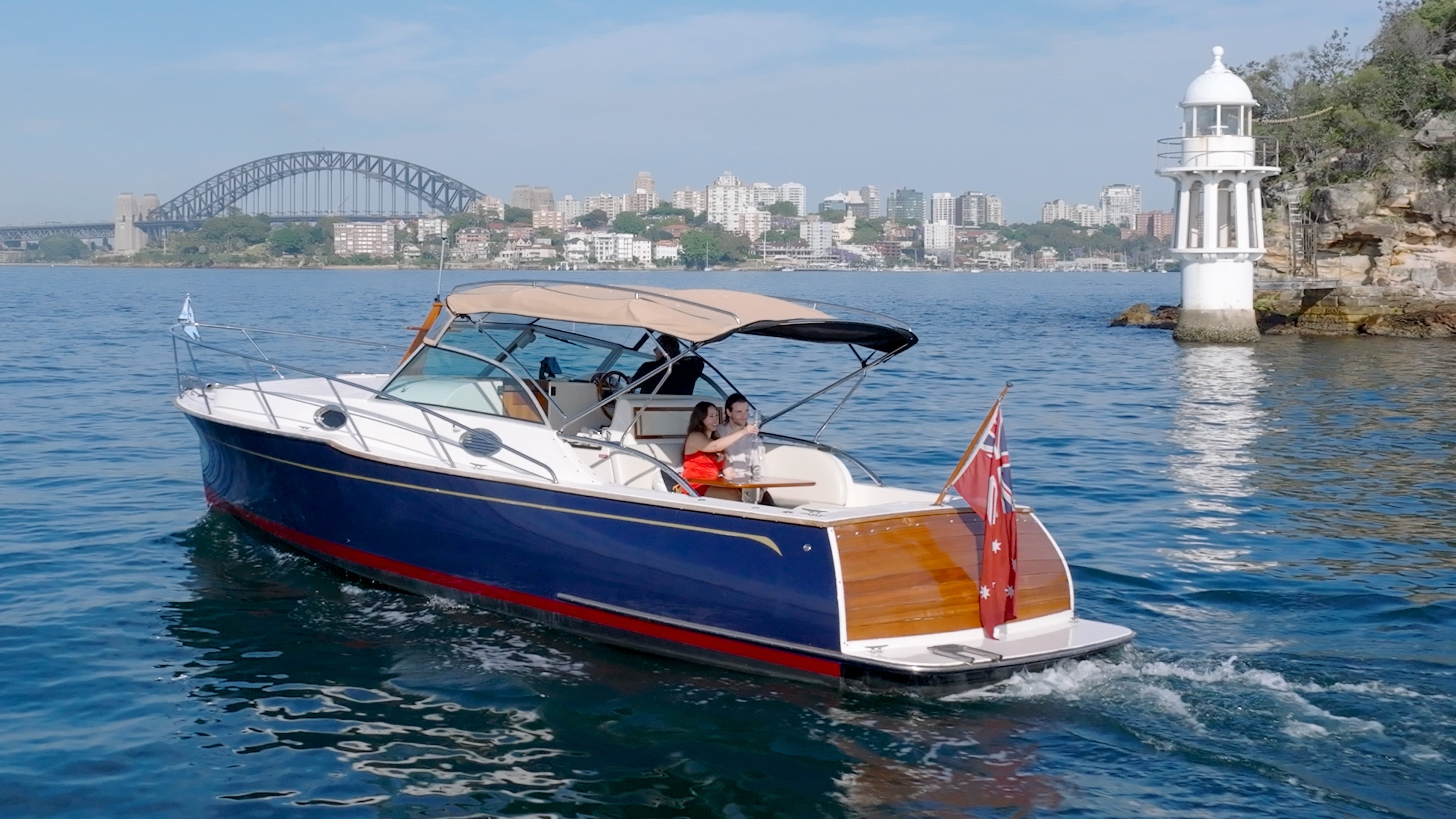 Tutti Bella Luxury Boat Sydney