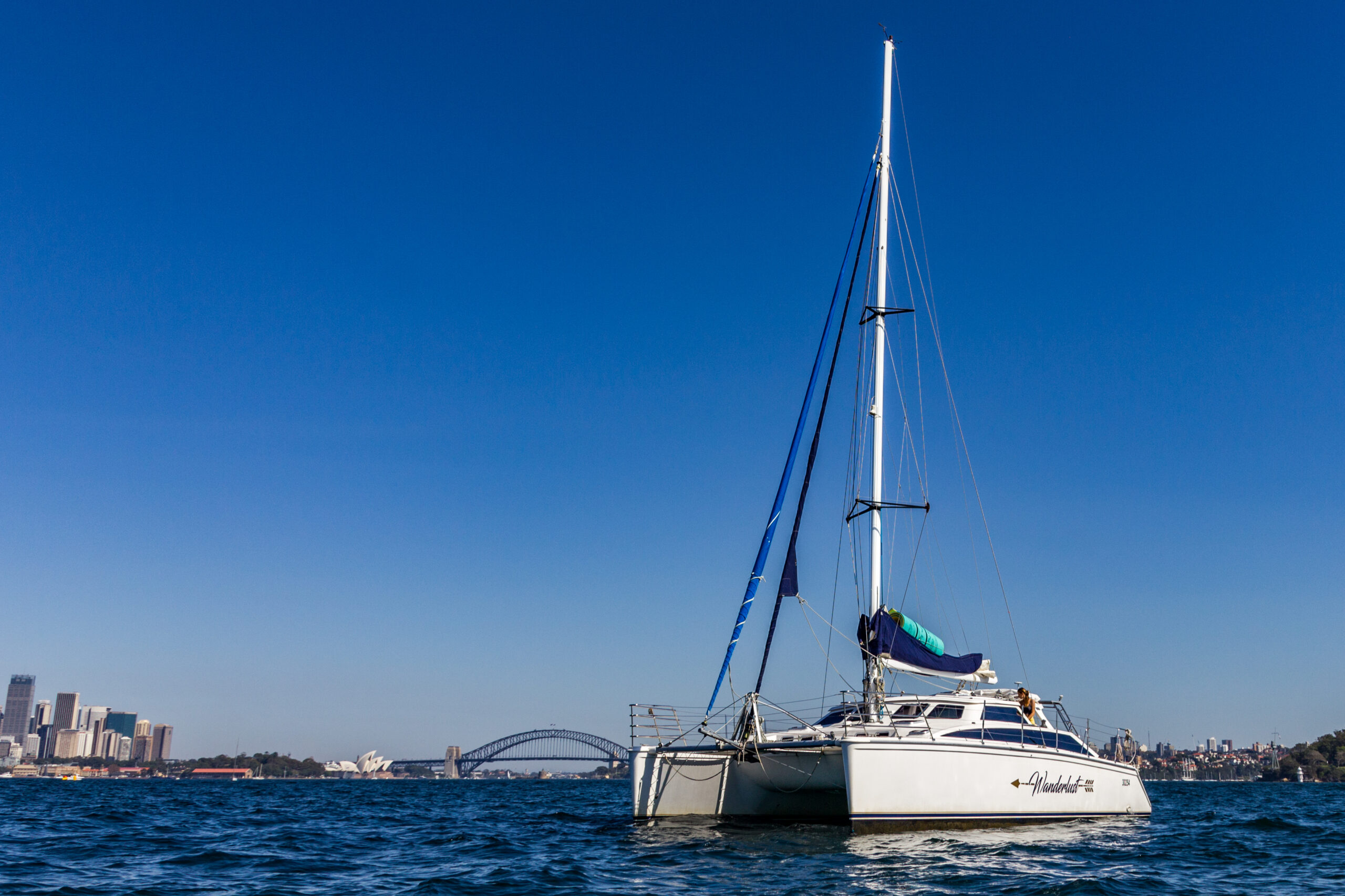 Wanderlust Catamaran Boat Hire Sydney
