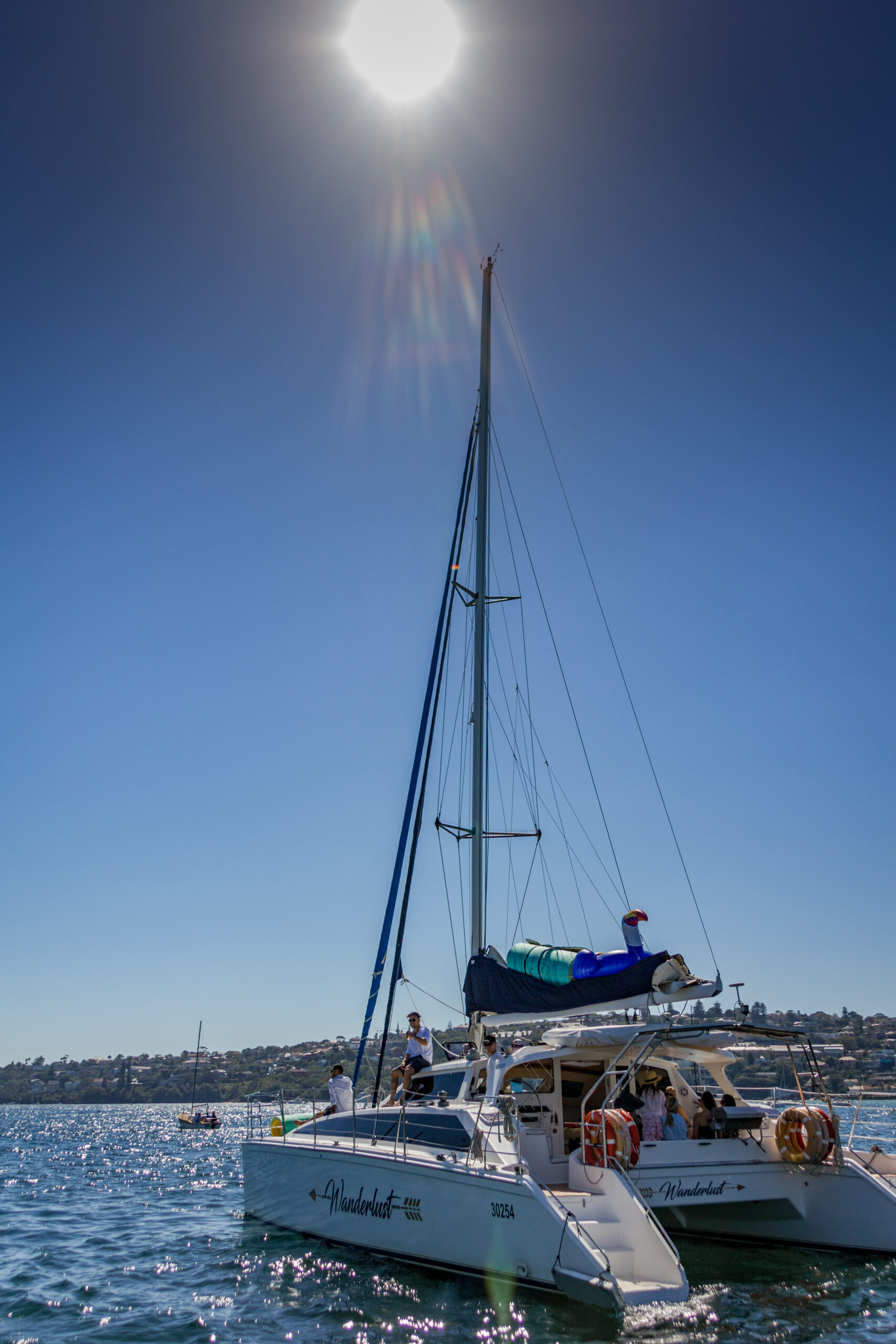 Wanderlust Catamaran Boat Hire Sydney