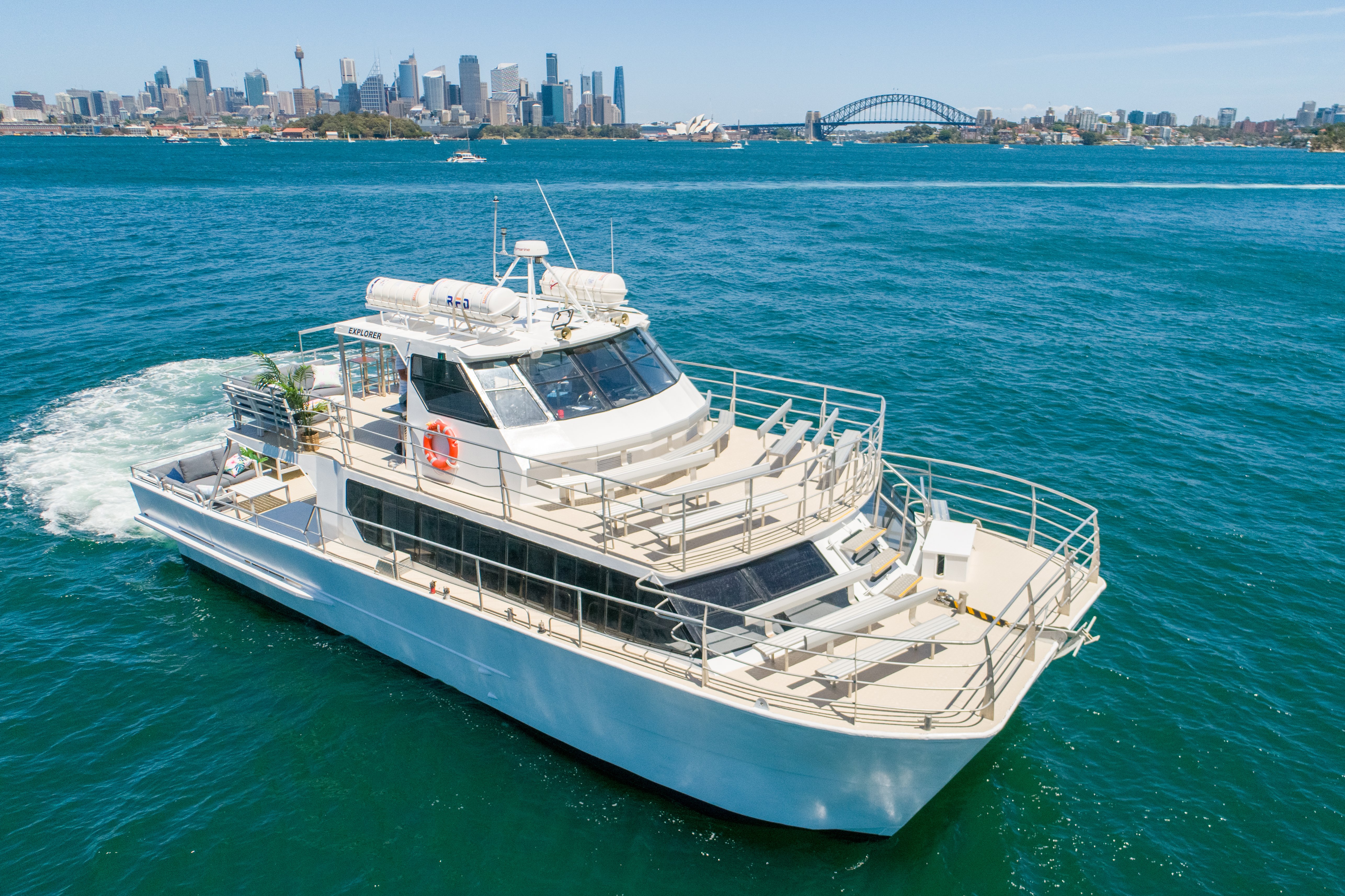 Whitehaven catamaran boat Sydney