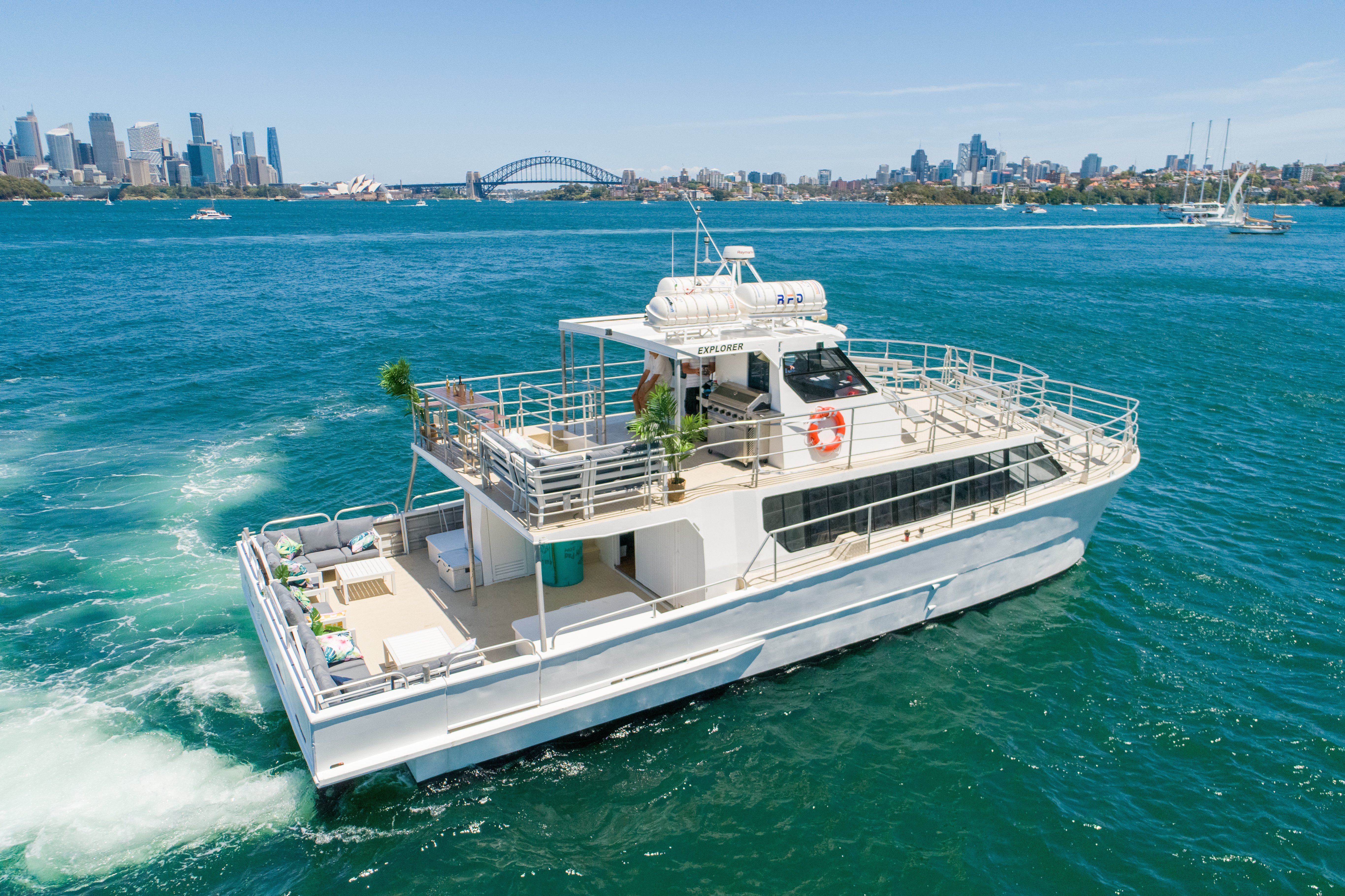 Whitehaven catamaran boat Sydney