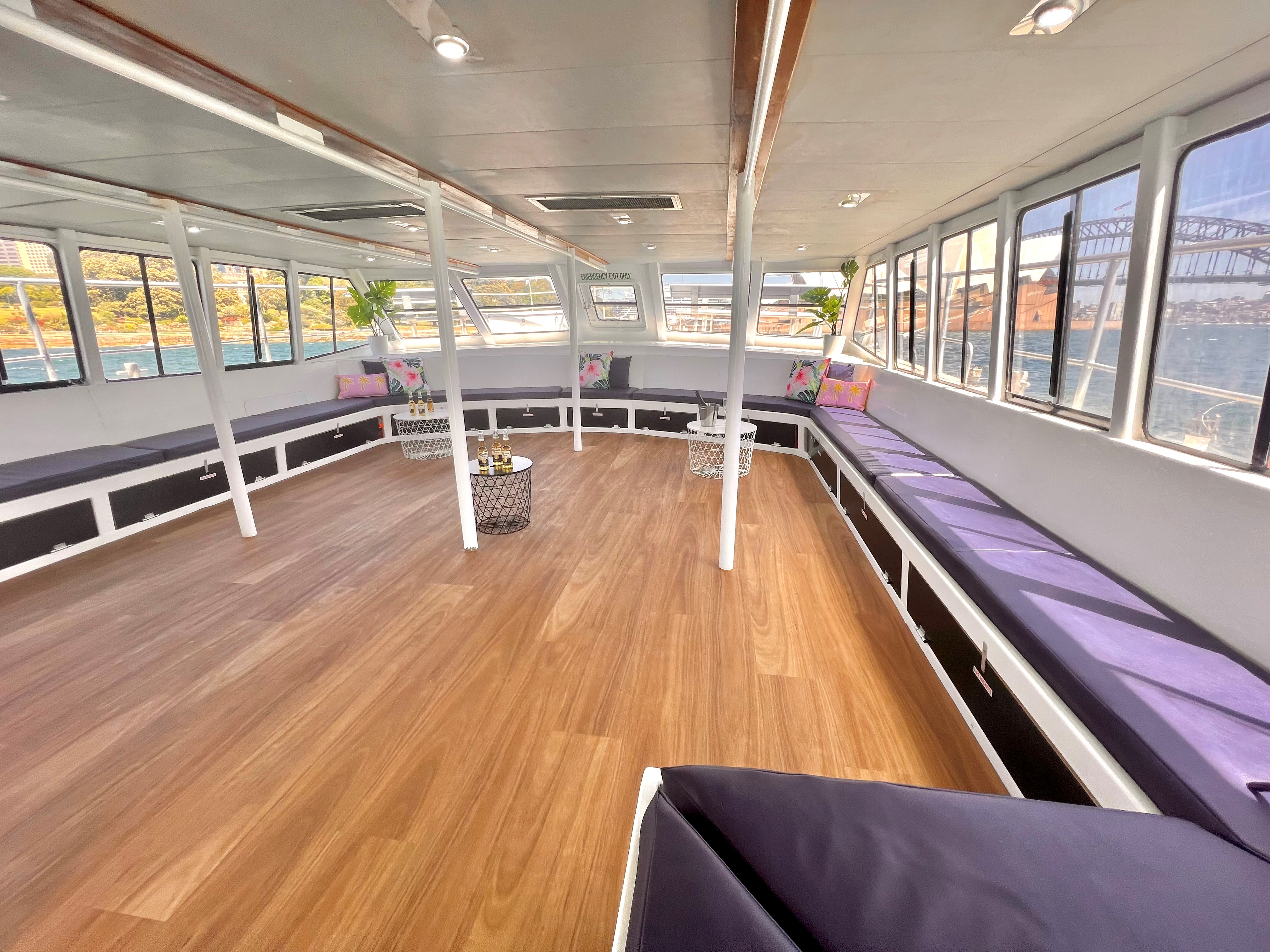 Whitehaven boat main deck Sydney