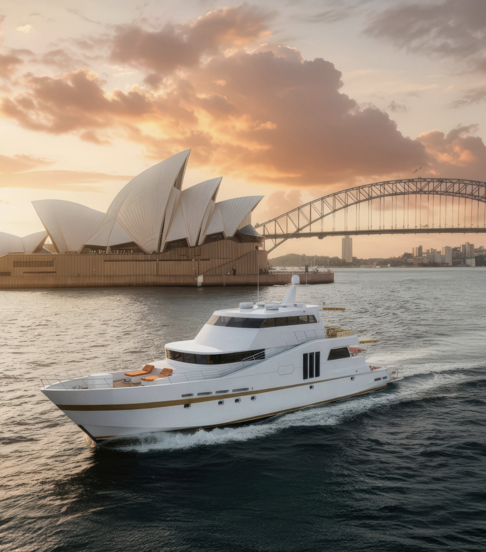 YOT Viva Luxury Yacht Sydney