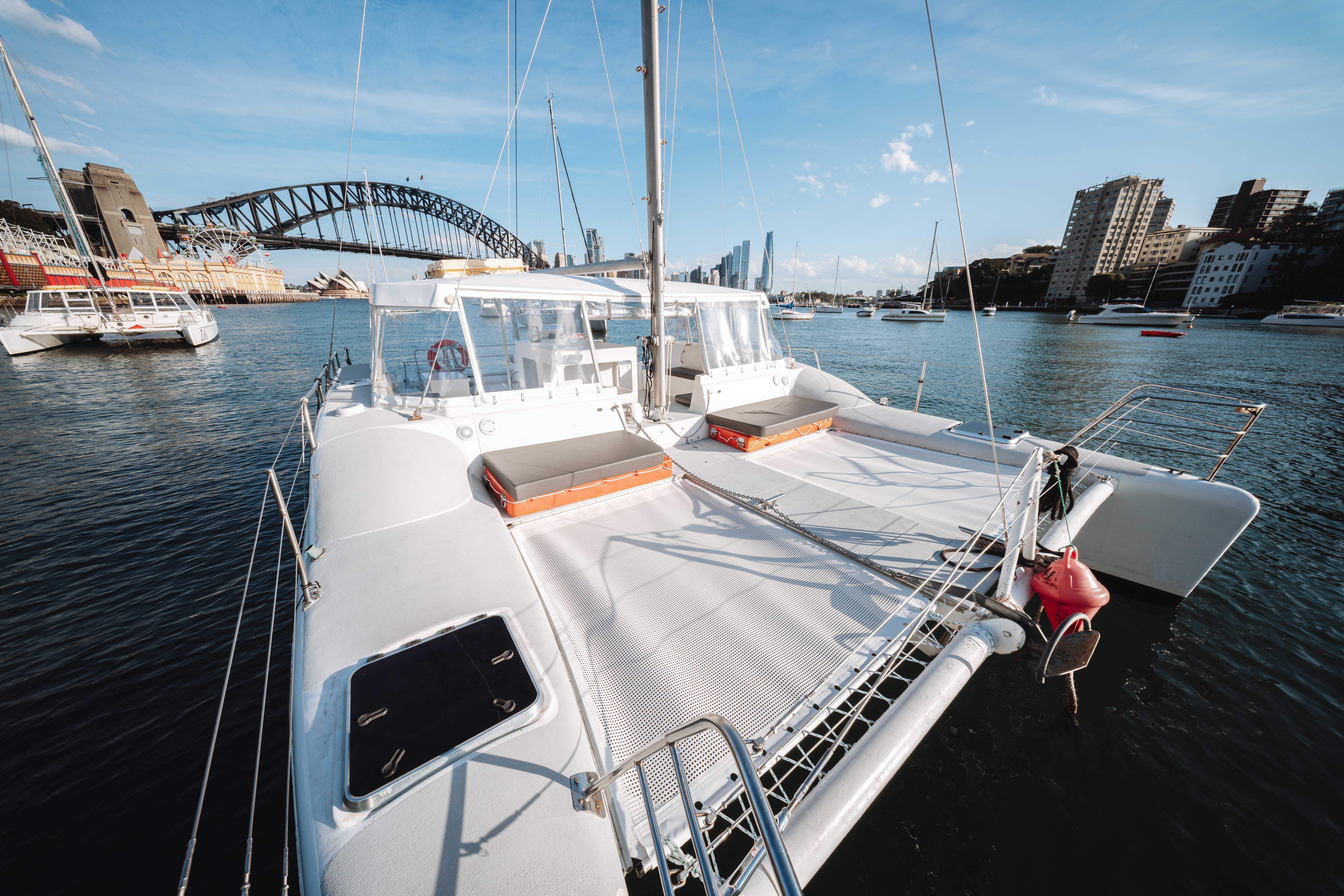 Zeppelin Luxury Catamaran Sydney