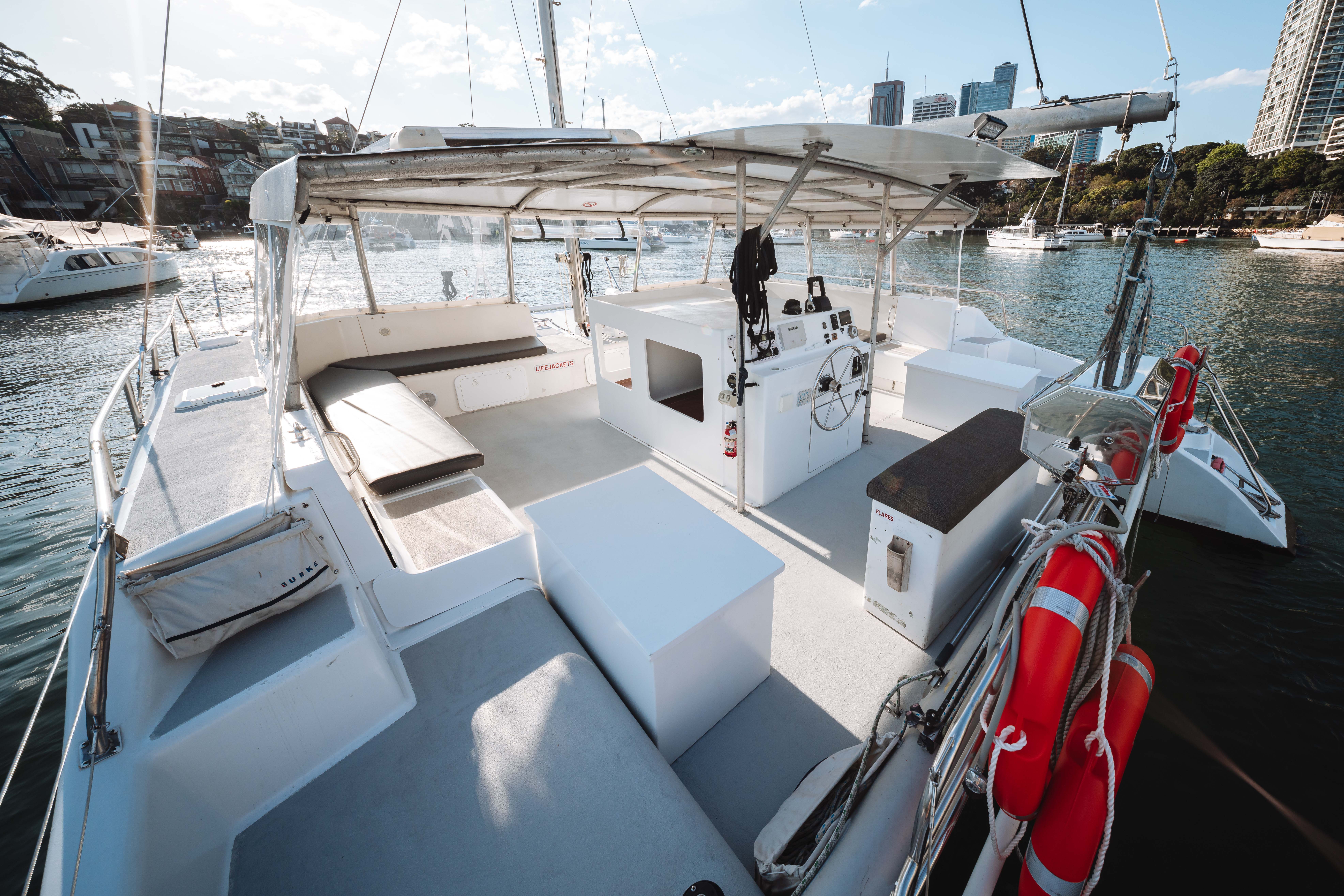 Zeppelin Luxury Catamaran Sydney