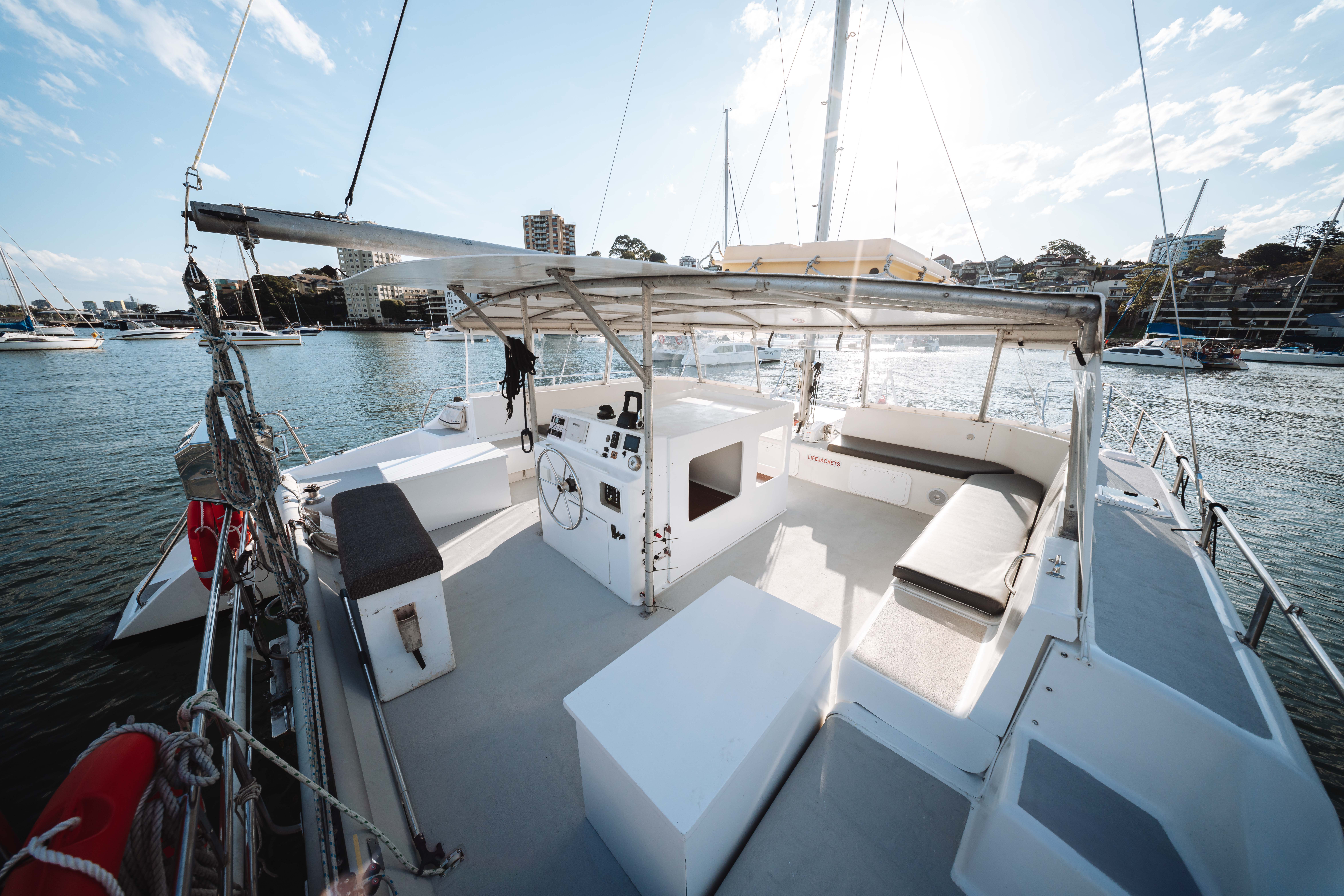 Zeppelin Luxury Catamaran Sydney