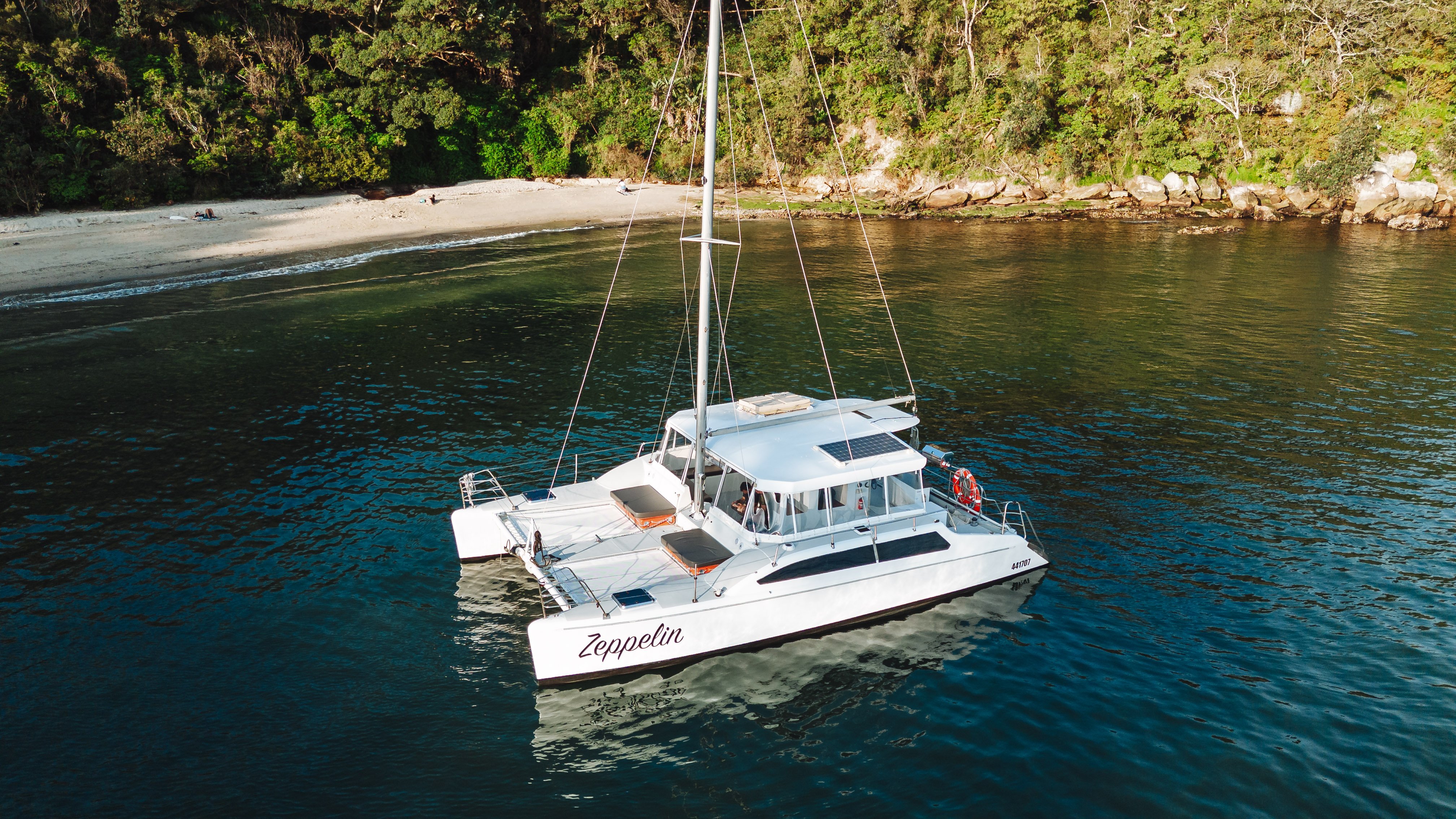 Zeppelin Luxury Catamaran Sydney